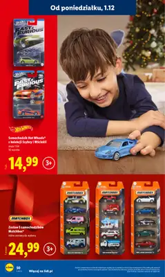 Lidl - gazetka promocyjna Katalog Zabawki od poniedziałku 03.11 do środy 24.12 - strona 50 Lidl - gazetka promocyjna Katalog Zabawki od poniedziałku 03.11 do środy 24.12 - strona 50