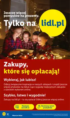 Lidl - gazetka promocyjna Katalog Zabawki od poniedziałku 03.11 do środy 24.12 - strona 60 Lidl - gazetka promocyjna Katalog Zabawki od poniedziałku 03.11 do środy 24.12 - strona 60
