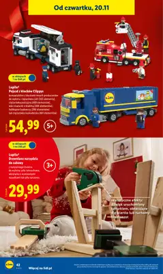 Lidl - gazetka promocyjna Katalog Zabawki od poniedziałku 03.11 do środy 24.12 - strona 42 Lidl - gazetka promocyjna Katalog Zabawki od poniedziałku 03.11 do środy 24.12 - strona 42