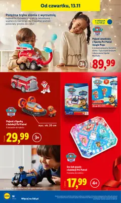 Lidl - gazetka promocyjna Katalog Zabawki od poniedziałku 03.11 do środy 24.12 - strona 16 Lidl - gazetka promocyjna Katalog Zabawki od poniedziałku 03.11 do środy 24.12 - strona 16