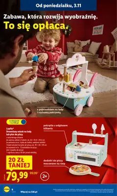 Lidl - gazetka promocyjna Katalog Zabawki od poniedziałku 03.11 do środy 24.12 - strona 6 Lidl - gazetka promocyjna Katalog Zabawki od poniedziałku 03.11 do środy 24.12 - strona 6