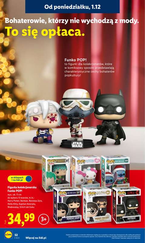 Lidl - gazetka promocyjna Katalog Zabawki od poniedzia艂ku 03.11 do 艣rody 24.12 - strona 52 Lidl - gazetka promocyjna Katalog Zabawki od poniedzia艂ku 03.11 do 艣rody 24.12 - strona 52