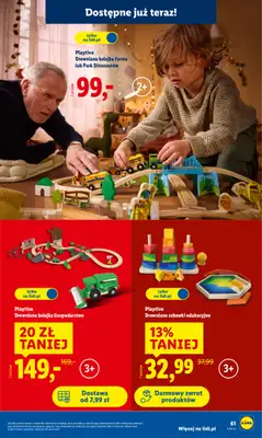 Lidl - gazetka promocyjna Katalog Zabawki od poniedziałku 03.11 do środy 24.12 - strona 61 Lidl - gazetka promocyjna Katalog Zabawki od poniedziałku 03.11 do środy 24.12 - strona 61