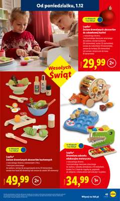 Lidl - gazetka promocyjna Katalog Zabawki  do środy 24.12 - strona 45