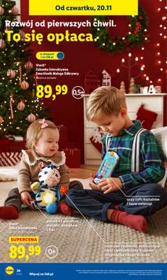 Lidl - gazetka promocyjna Katalog Zabawki  do środy 24.12 - strona 34