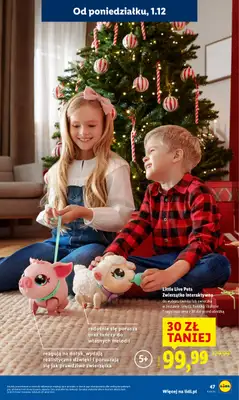 Lidl - gazetka promocyjna Katalog Zabawki od poniedziałku 03.11 do środy 24.12 - strona 47 Lidl - gazetka promocyjna Katalog Zabawki od poniedziałku 03.11 do środy 24.12 - strona 47