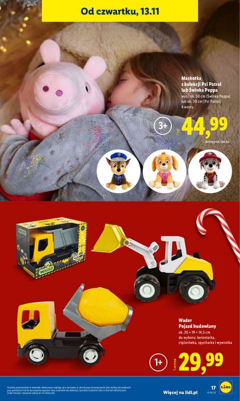 Lidl - gazetka promocyjna Katalog Zabawki  do 艣rody 24.12 - strona 17 Lidl - gazetka promocyjna Katalog Zabawki  do 艣rody 24.12 - strona 17