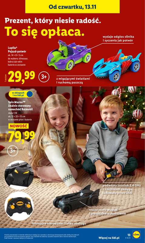 Lidl - gazetka promocyjna Katalog Zabawki  do środy 24.12 - strona 13