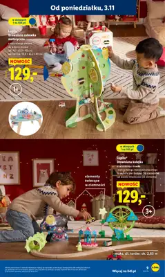 Lidl - gazetka promocyjna Katalog Zabawki od poniedziałku 03.11 do środy 24.12 - strona 9 Lidl - gazetka promocyjna Katalog Zabawki od poniedziałku 03.11 do środy 24.12 - strona 9