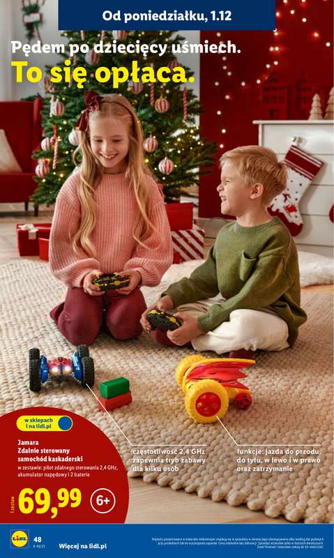 Lidl - gazetka promocyjna Katalog Zabawki  do środy 24.12 - strona 48
