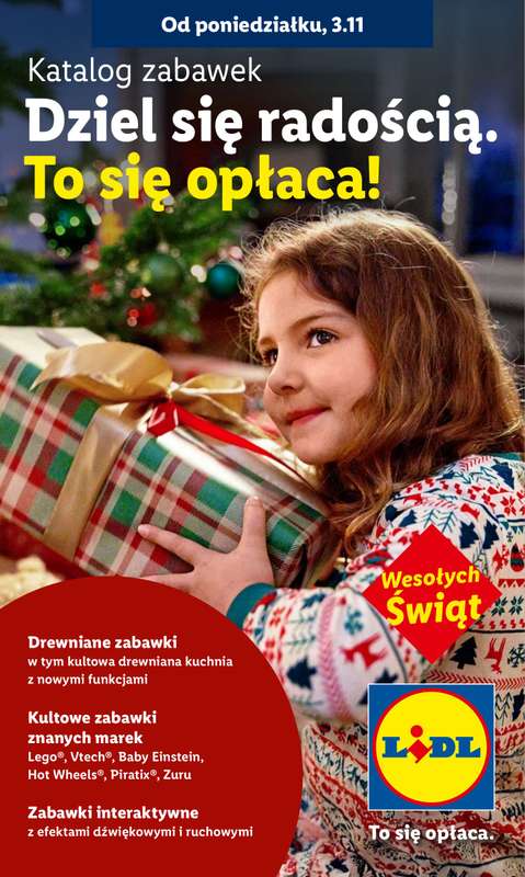 Lidl - gazetka promocyjna Katalog Zabawki  do środy 24.12