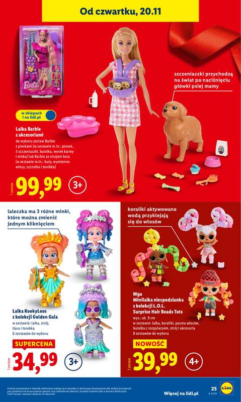 Lidl - gazetka promocyjna Katalog Zabawki od poniedziałku 03.11 do środy 24.12 - strona 25