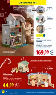 Lidl - gazetka promocyjna Katalog Zabawki od poniedziałku 03.11 do środy 24.12 - strona 20 Lidl - gazetka promocyjna Katalog Zabawki od poniedziałku 03.11 do środy 24.12 - strona 20