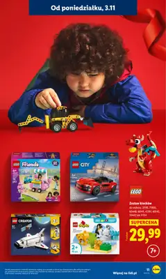 Lidl - gazetka promocyjna Katalog Zabawki od poniedziałku 03.11 do środy 24.12 - strona 11 Lidl - gazetka promocyjna Katalog Zabawki od poniedziałku 03.11 do środy 24.12 - strona 11