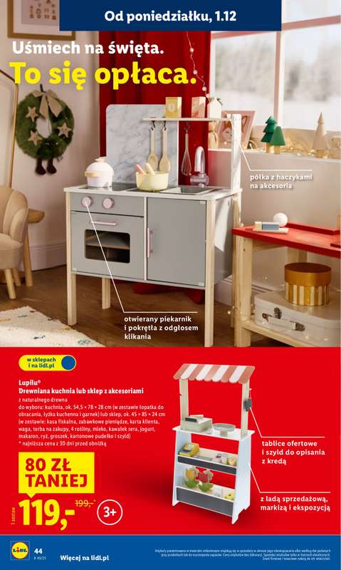 Lidl - gazetka promocyjna Katalog Zabawki  do środy 24.12 - strona 44