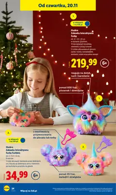 Lidl - gazetka promocyjna Katalog Zabawki od poniedziałku 03.11 do środy 24.12 - strona 24 Lidl - gazetka promocyjna Katalog Zabawki od poniedziałku 03.11 do środy 24.12 - strona 24