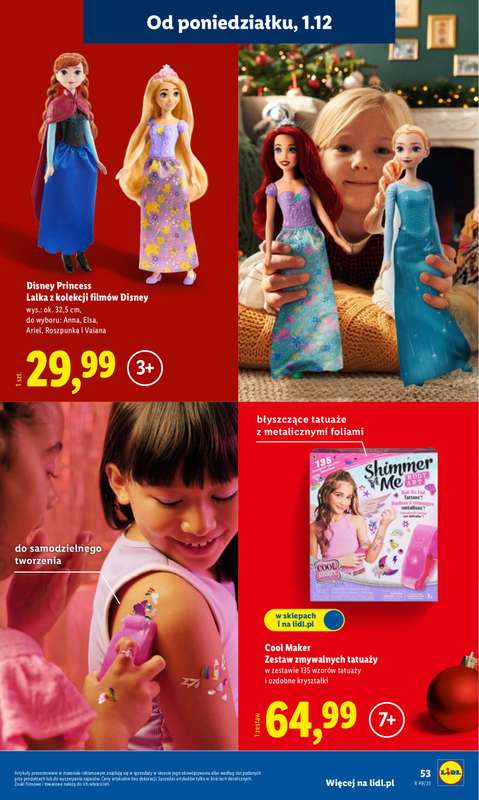Lidl - gazetka promocyjna Katalog Zabawki od poniedziałku 03.11 do środy 24.12 - strona 53
