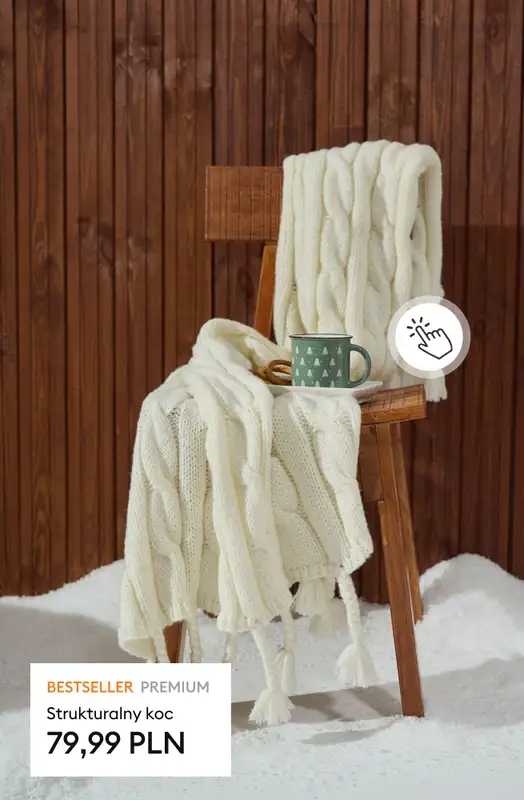 Sinsay - gazetka promocyjna ZIMOWE dodatki do domu! od poniedziałku 27.10 do niedzieli 02.11 - strona 15