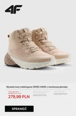 4F - gazetka promocyjna Wygodne buty trekkingowe na każdą wyprawę od poniedziałku 27.10  - strona 2 4F - gazetka promocyjna Wygodne buty trekkingowe na każdą wyprawę od poniedziałku 27.10  - strona 2