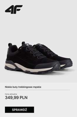 4F - gazetka promocyjna Wygodne buty trekkingowe na każdą wyprawę od poniedziałku 27.10  - strona 6