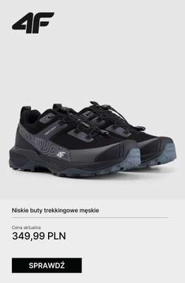 4F - gazetka promocyjna Wygodne buty trekkingowe na każdą wyprawę od poniedziałku 27.10  - strona 8