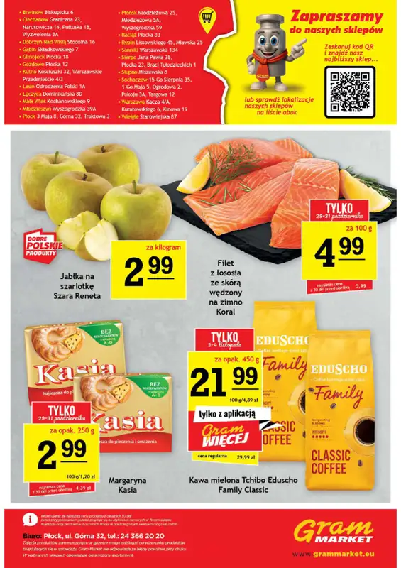 Gram Market - gazetka promocyjna Gazetka od środy 29.10 do wtorku 04.11 - strona 16