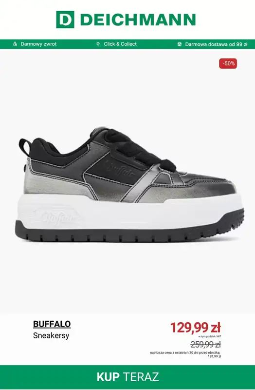 Deichmann - gazetka promocyjna Buty damskie na wyprzedaży od poniedziałku 27.10 do poniedziałku 03.11 - strona 7