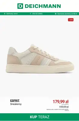 Deichmann - gazetka promocyjna Buty damskie na wyprzedaży od poniedziałku 27.10 do poniedziałku 03.11 - strona 5 Deichmann - gazetka promocyjna Buty damskie na wyprzedaży od poniedziałku 27.10 do poniedziałku 03.11 - strona 5