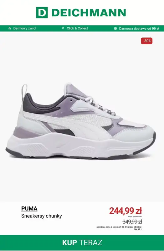 Deichmann - gazetka promocyjna Buty damskie na wyprzedaży od poniedziałku 27.10 do poniedziałku 03.11 - strona 8