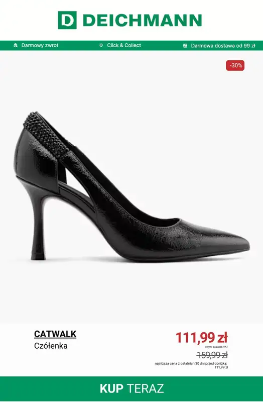 Deichmann - gazetka promocyjna Buty damskie na wyprzedaży   - strona 2