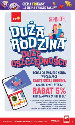 POLOmarket - gazetka promocyjna Gazetka od środy 29.10 do wtorku 04.11 - strona 15 POLOmarket - gazetka promocyjna Gazetka od środy 29.10 do wtorku 04.11 - strona 15
