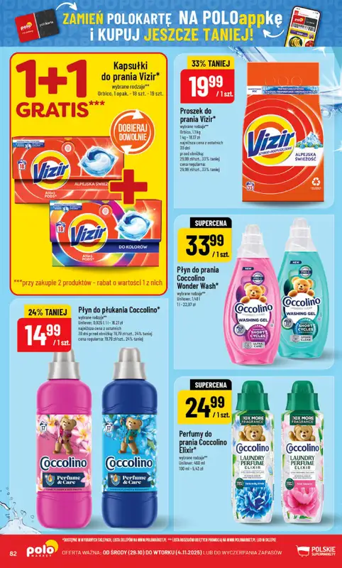 POLOmarket - gazetka promocyjna Gazetka od środy 29.10 do wtorku 04.11 - strona 82