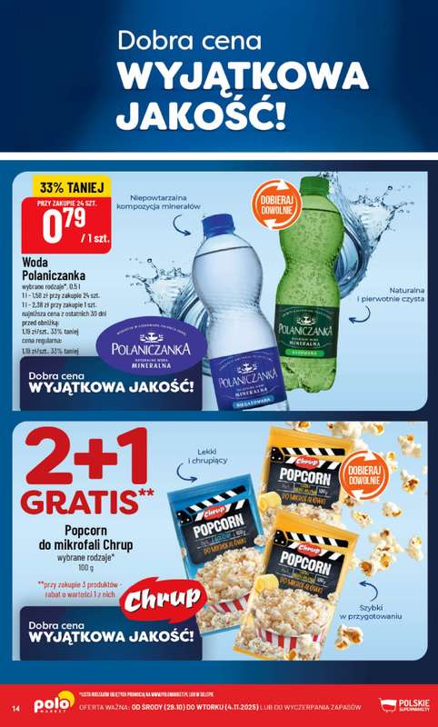 POLOmarket - gazetka promocyjna Gazetka od 艣rody 29.10 do wtorku 04.11 - strona 14 POLOmarket - gazetka promocyjna Gazetka od 艣rody 29.10 do wtorku 04.11 - strona 14
