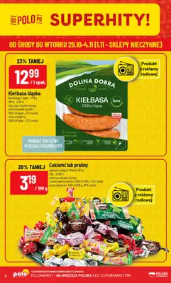 POLOmarket - gazetka promocyjna Gazetka od środy 29.10 do wtorku 04.11 - strona 6 POLOmarket - gazetka promocyjna Gazetka od środy 29.10 do wtorku 04.11 - strona 6
