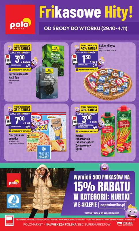 POLOmarket - gazetka promocyjna Frikasowy Katalog od środy 29.10 do wtorku 04.11 POLOmarket - gazetka promocyjna Frikasowy Katalog od środy 29.10 do wtorku 04.11