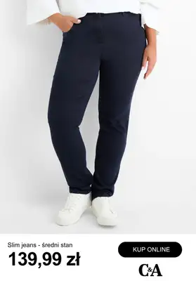 C&A - gazetka promocyjna Ubrania plus size dla niej od poniedziałku 27.10  - strona 4 C&A - gazetka promocyjna Ubrania plus size dla niej od poniedziałku 27.10  - strona 4