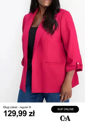 C&A - gazetka promocyjna Ubrania plus size dla niej od poniedziałku 27.10  - strona 6 C&A - gazetka promocyjna Ubrania plus size dla niej od poniedziałku 27.10  - strona 6
