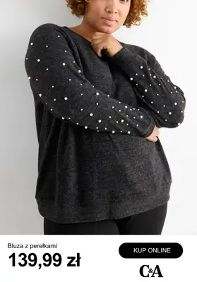 C&A - gazetka promocyjna Ubrania plus size dla niej od poniedziałku 27.10  - strona 9 C&A - gazetka promocyjna Ubrania plus size dla niej od poniedziałku 27.10  - strona 9