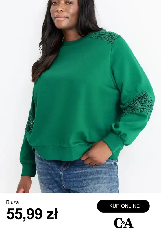 C&A - gazetka promocyjna Ubrania plus size dla niej   - strona 2