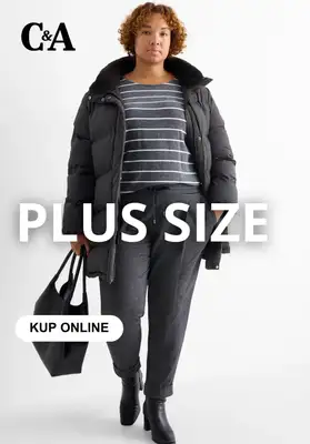 C&A - gazetka promocyjna Ubrania plus size dla niej od poniedziałku 27.10  C&A - gazetka promocyjna Ubrania plus size dla niej od poniedziałku 27.10