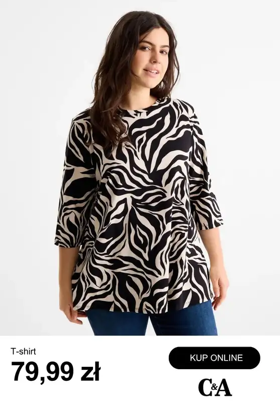 C&A - gazetka promocyjna Ubrania plus size dla niej od poniedziałku 27.10  - strona 5