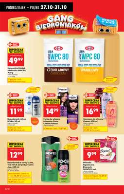 Biedronka - gazetka promocyjna Od poniedziałku od poniedziałku 27.10 do piątku 31.10 - strona 50