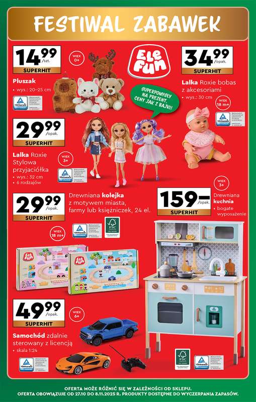 Biedronka - gazetka promocyjna Od poniedziałku od poniedziałku 27.10 do piątku 31.10 - strona 91