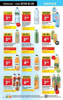 Biedronka - gazetka promocyjna Od poniedziałku od poniedziałku 27.10 do piątku 31.10 - strona 70