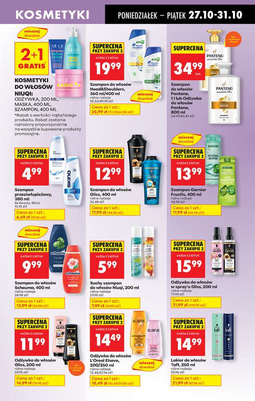 Biedronka - gazetka promocyjna Od poniedziałku od poniedziałku 27.10 do piątku 31.10 - strona 77 Biedronka - gazetka promocyjna Od poniedziałku od poniedziałku 27.10 do piątku 31.10 - strona 77