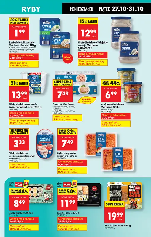 Biedronka - gazetka promocyjna Od poniedziałku od poniedziałku 27.10 do piątku 31.10 - strona 31