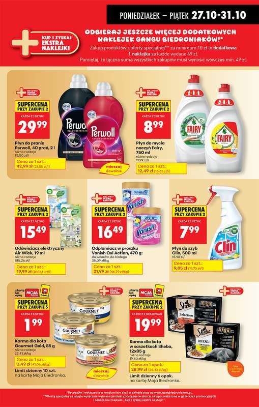 Biedronka - gazetka promocyjna Od poniedzia艂ku od poniedzia艂ku 27.10 do pi膮tku 31.10 - strona 51 Biedronka - gazetka promocyjna Od poniedzia艂ku od poniedzia艂ku 27.10 do pi膮tku 31.10 - strona 51