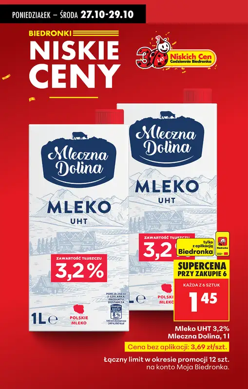 Biedronka - gazetka promocyjna Od poniedziałku od poniedziałku 27.10 do piątku 31.10 - strona 4