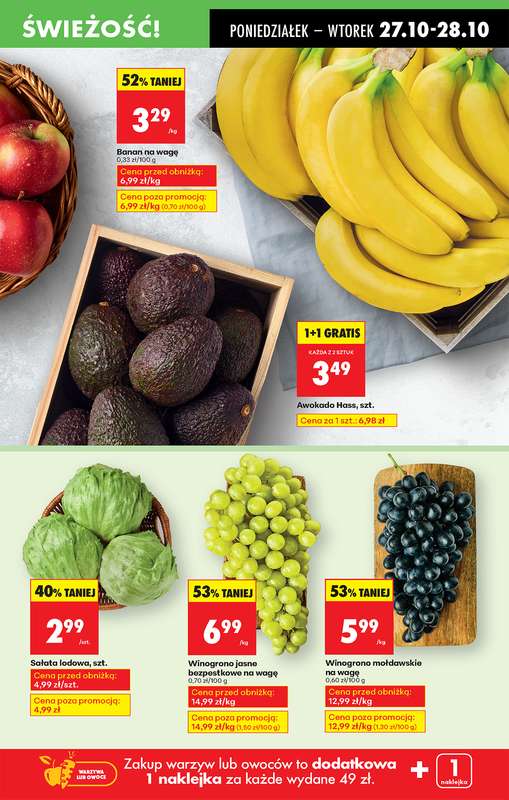 Biedronka - gazetka promocyjna Od poniedzia艂ku od poniedzia艂ku 27.10 do pi膮tku 31.10 - strona 21 Biedronka - gazetka promocyjna Od poniedzia艂ku od poniedzia艂ku 27.10 do pi膮tku 31.10 - strona 21