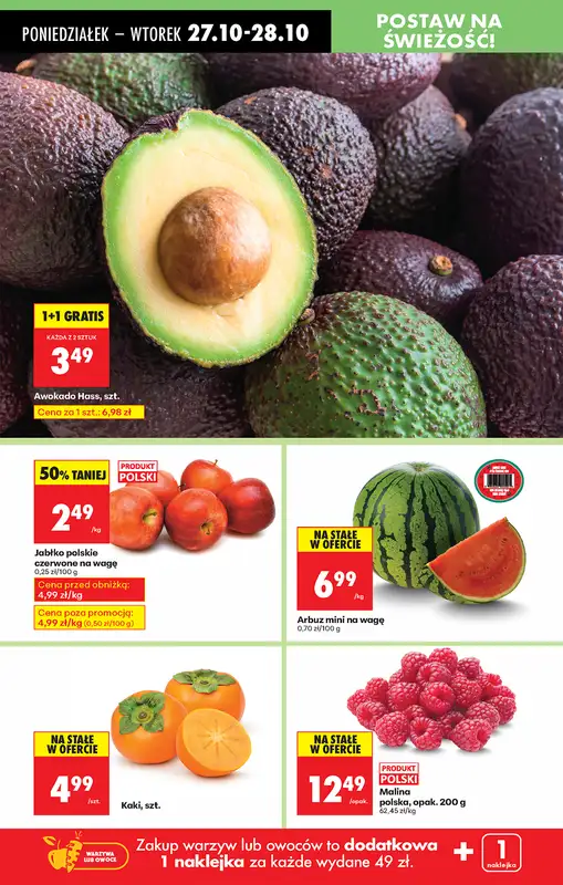 Biedronka - gazetka promocyjna Od poniedziałku od poniedziałku 27.10 do piątku 31.10 - strona 23